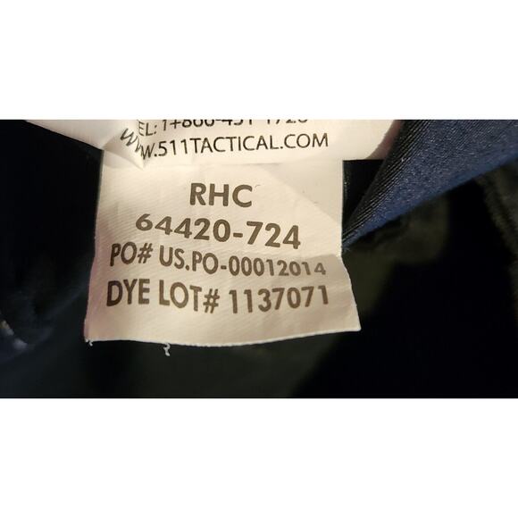 5.11 Tactical Women's Fast Tac Pants Size 4 Black Ripstop EUC - Picture 7 of 7